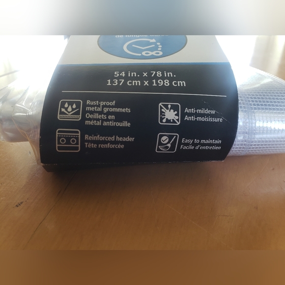 NEW! Shower curtain liner 💧 - Picture 4 of 4